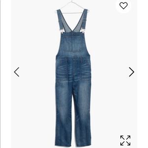 Madewell skinny jeans overalls